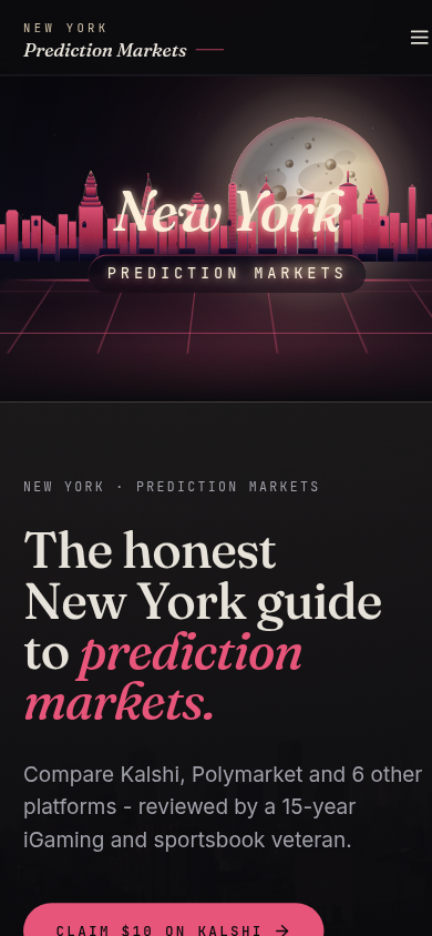 New York Prediction Markets mobile